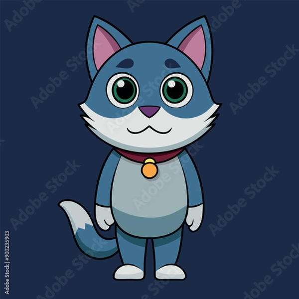 Obraz Cat Art Design and Cats Background