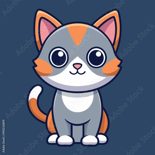 Obraz Cat Art Design and Cats Background