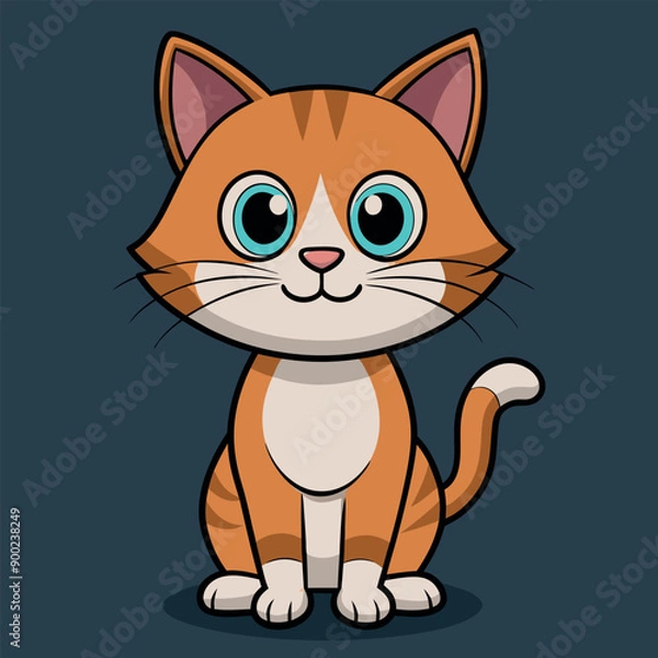 Fototapeta Cat Art Design and Cats Background