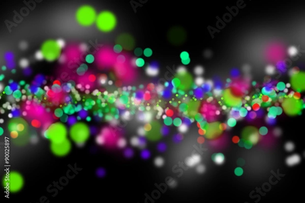 Obraz Color bokeh Background Light