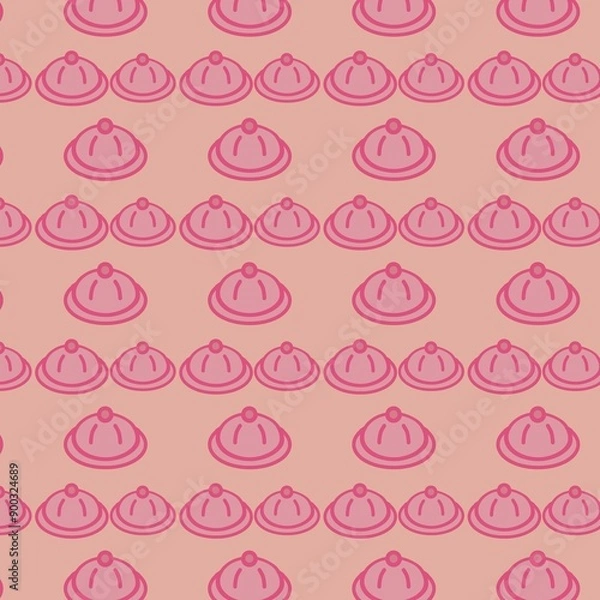 Obraz seamless pattern with pink roses