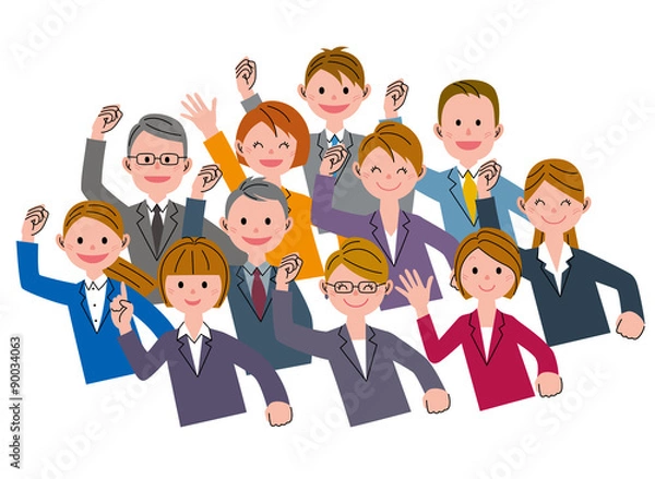 Fototapeta ビジネス　前進
