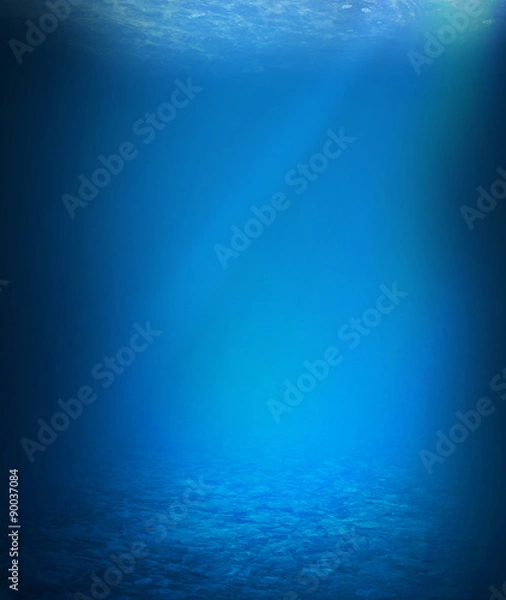 Fototapeta Underwater background