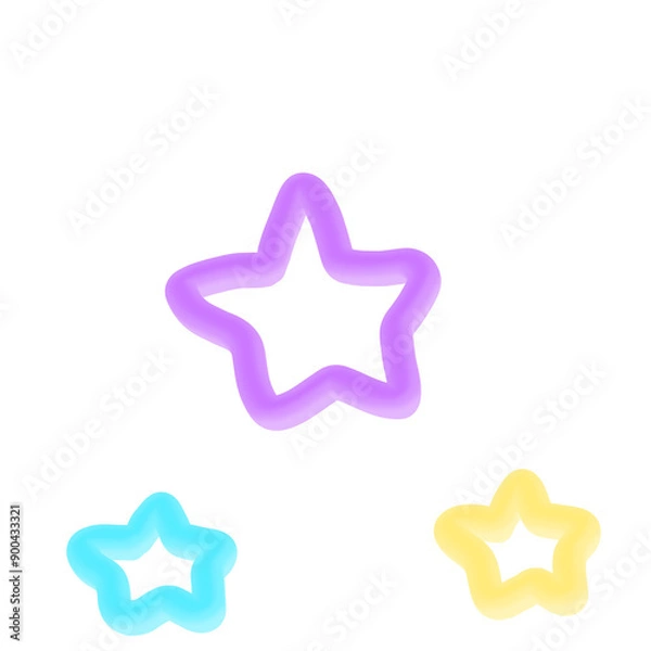Obraz star icon illustration