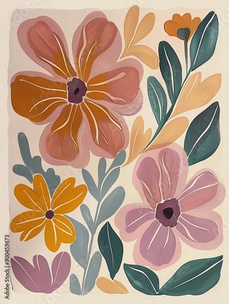 Obraz Pattern of flowers