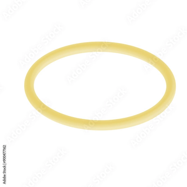 Fototapeta ring isolated on white background