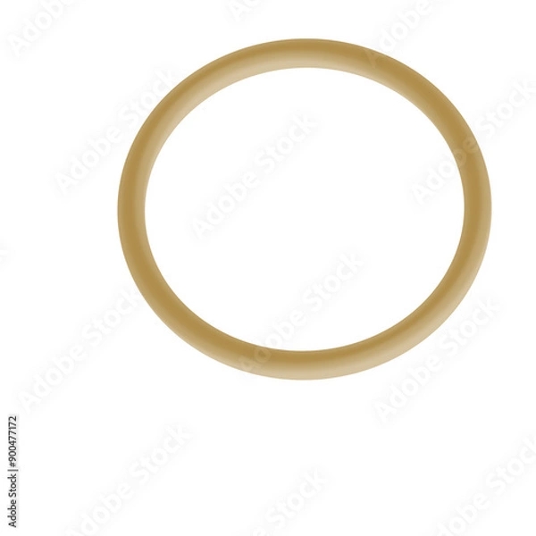 Obraz circle isolated on white background
