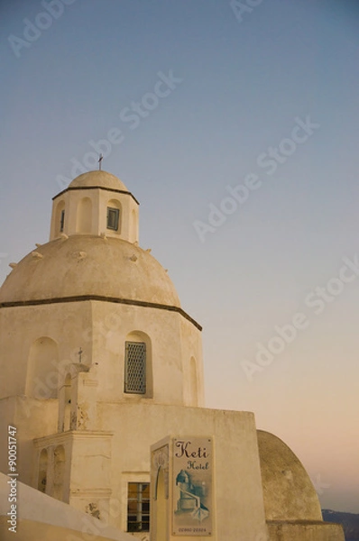 Obraz Monastero Santorini Grecia