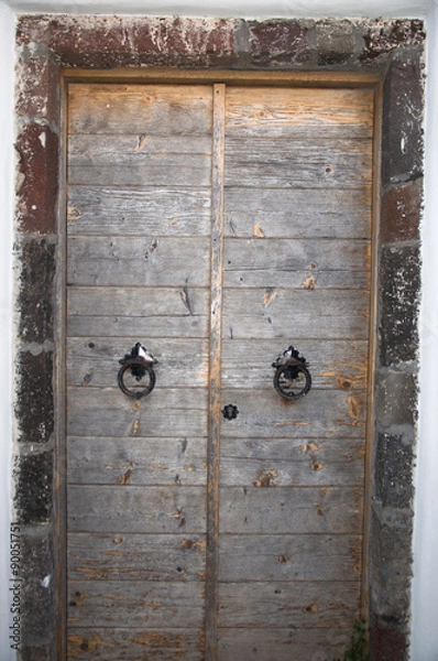 Obraz Porta Santorini