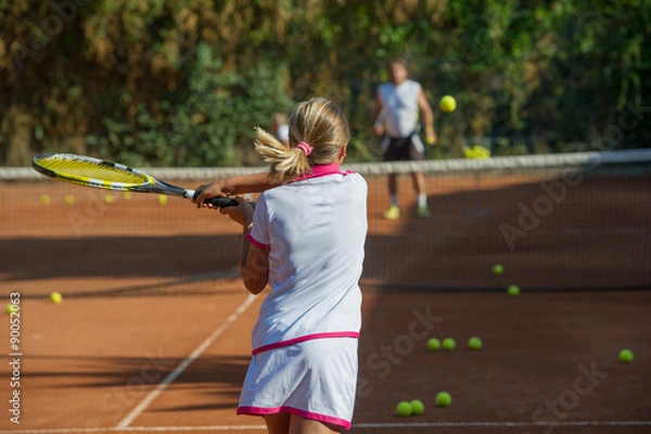 Obraz tennis school