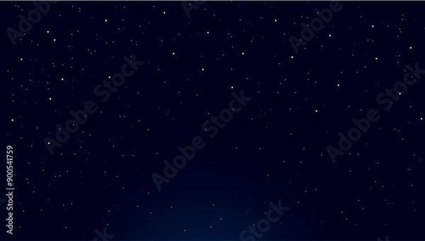 Fototapeta Night sky background banner