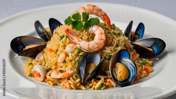 Obraz arroz de marisco