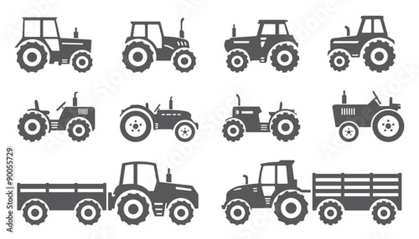 Obraz ciągniki