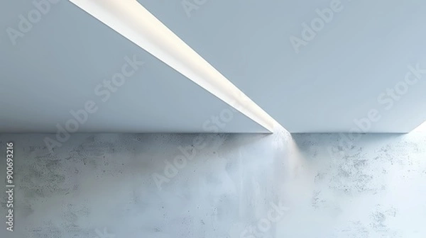 Obraz A minimalist ceiling with smooth