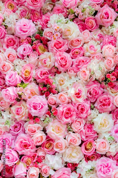 Fototapeta Soft color Roses Background