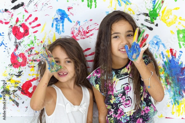 Obraz Hands funny girls