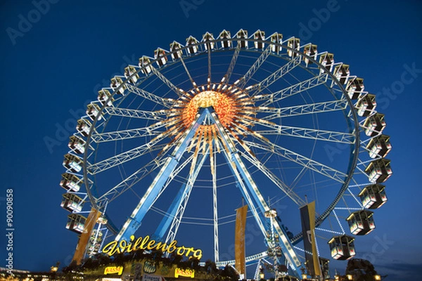 Obraz Riesenrad Oktoberfest