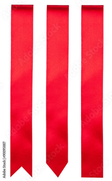 Obraz Red ribbons