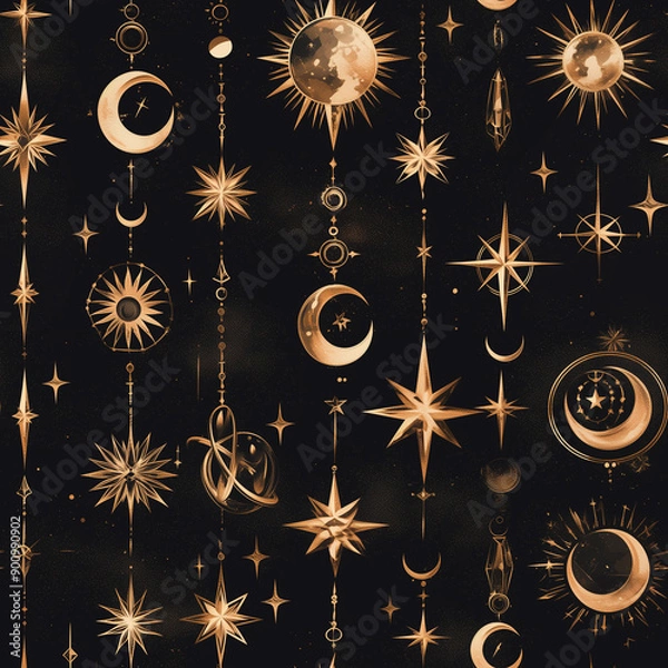 Fototapeta Seamless pattern design