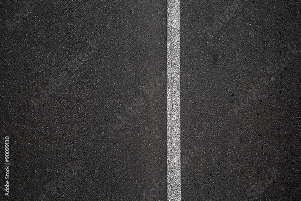 Obraz Asphalt road top view background