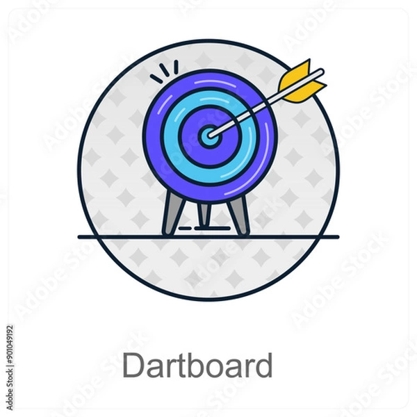 Fototapeta Dartboard
