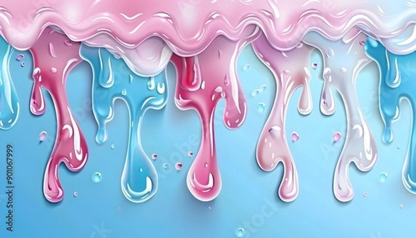 Fototapeta melted cream background