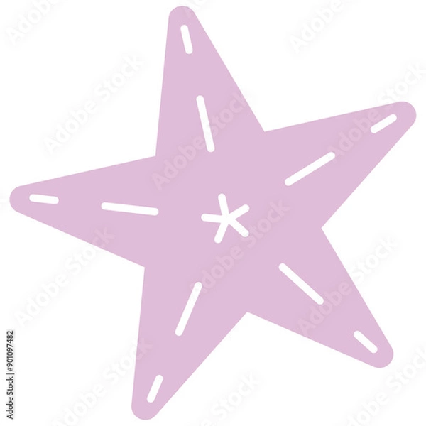 Obraz 星型のイラスト