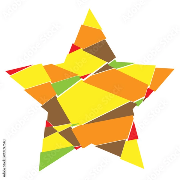 Obraz 星のイラスト