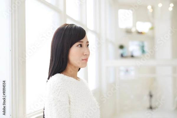 Fototapeta 爽やかな女性