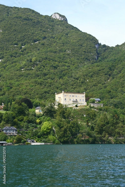 Fototapeta le château de Bourdeau