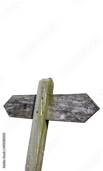 Obraz wooden arrow sign