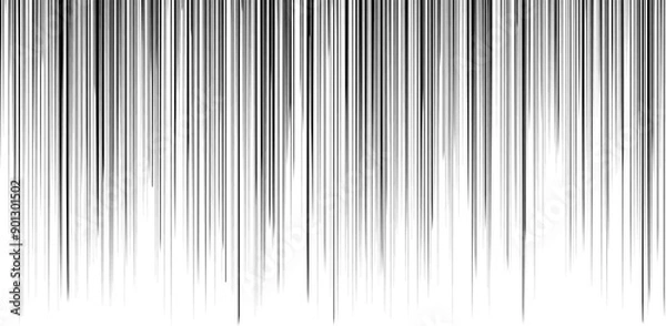 Obraz 落ち込みを表すマンガ風の線の背景