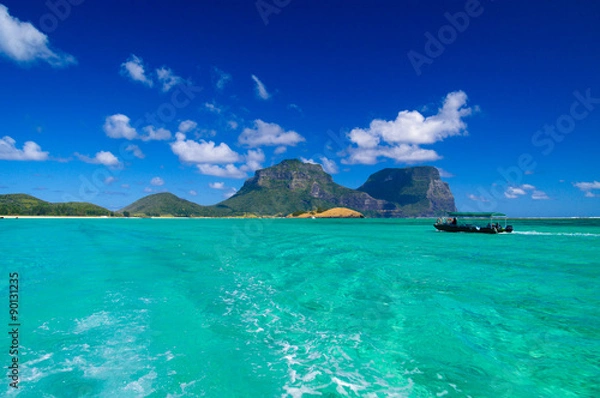 Obraz Lord Howe Island lagoon, Australia