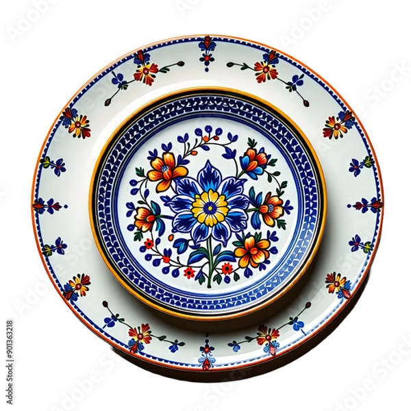 Obraz dishes Generative Al