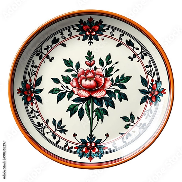 Fototapeta dishes Generative Al