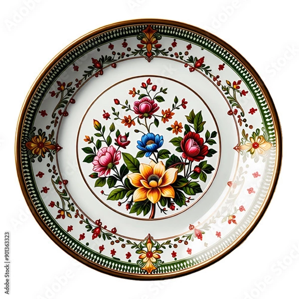 Fototapeta dishes Generative Al