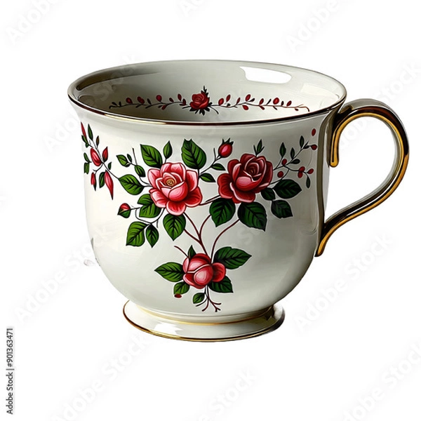 Fototapeta dishes Generative Al