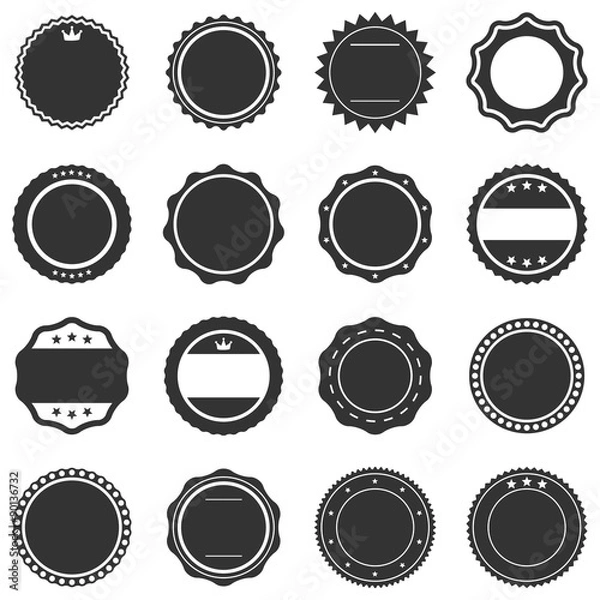 Obraz Puste przyciski