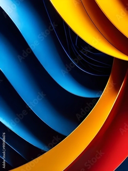 Fototapeta abstract background with lines