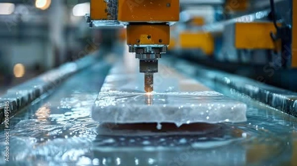 Obraz Advanced Industrial Laser Cutting Machine