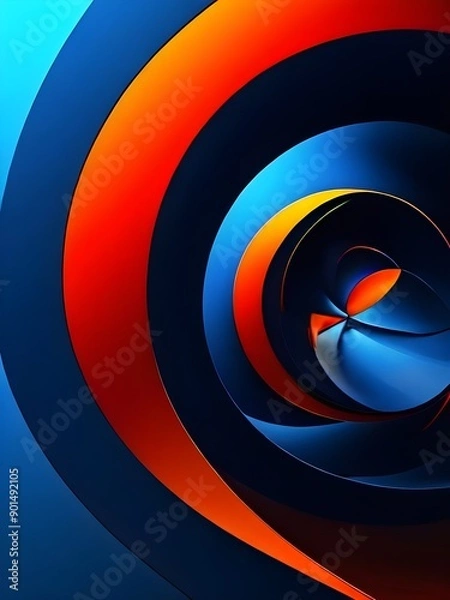 Fototapeta background with circles