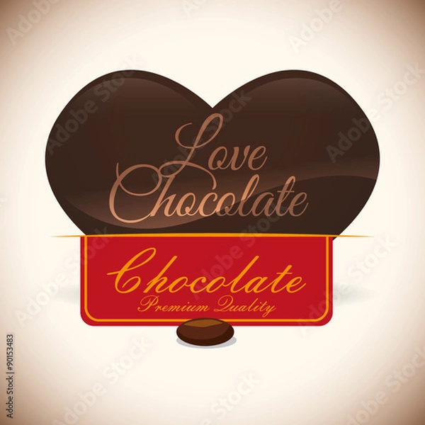 Fototapeta Chcolate design 