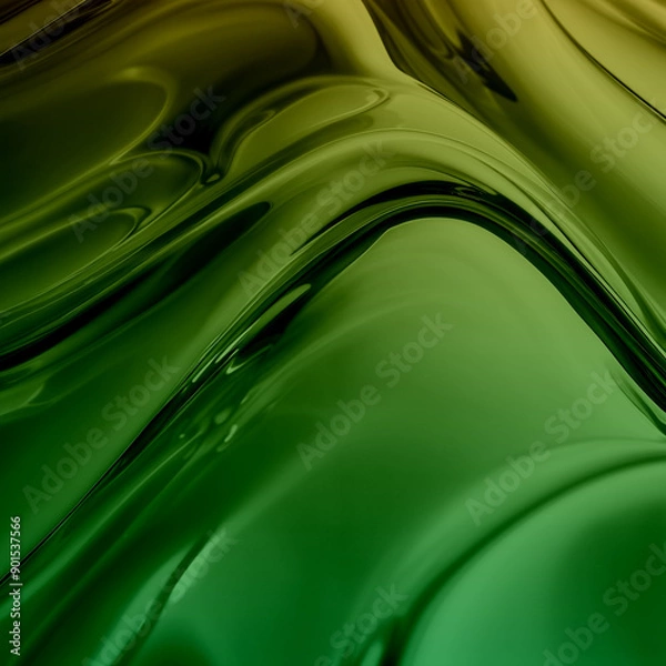 Fototapeta Abstract Gradient Waves