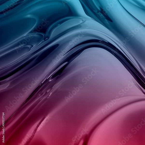 Fototapeta Abstract Gradient Waves