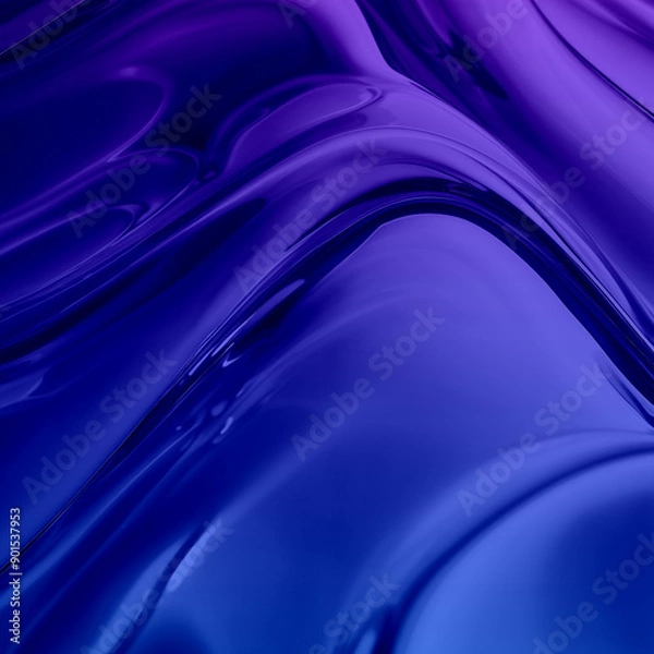 Fototapeta Abstract Gradient Waves