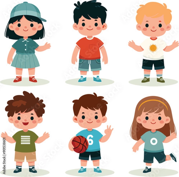 Obraz Children Illustration Set 1