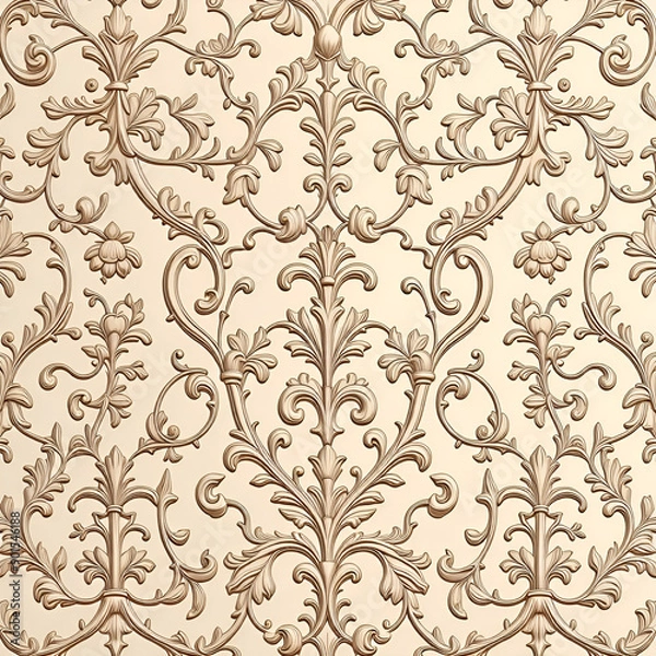 Fototapeta seamless pattern with flowers
