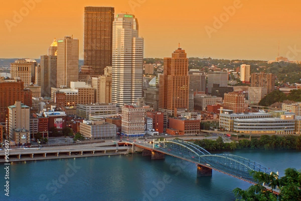 Obraz Downtown Pittsburgh