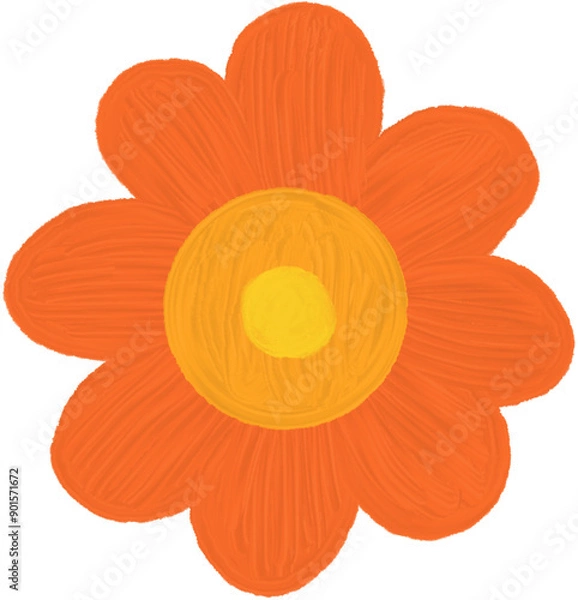 Obraz Flower orange 