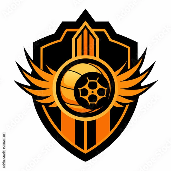 Obraz symbol on a yellow background